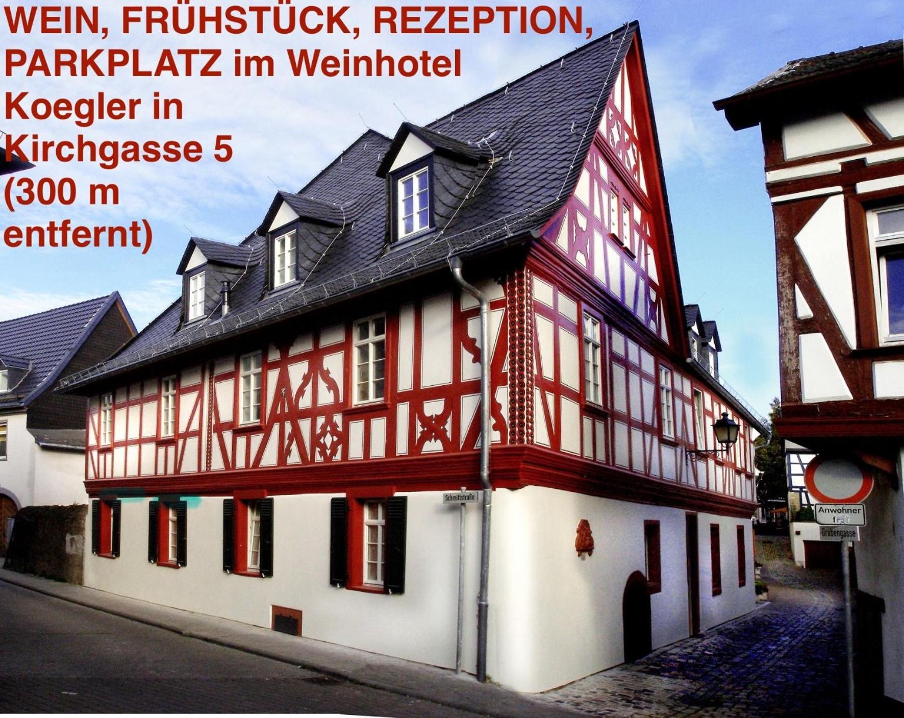 Weinhotel Eltvinum Eltville am Rhein ภายนอก รูปภาพ